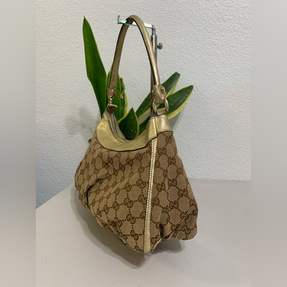 💕👜 GUCCI Monogram Hobo Bag - Picture 4 of 14